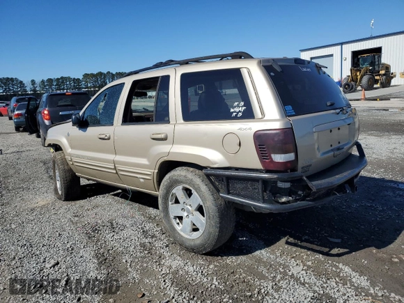 1999 Jeep Grand Cherokee Limited with VIN 1J4GW68N3XC747496, listed as a Copart auction lot 46459235 with 0 mi miles and Salvage Title. Bid and sale history available at carsss.com. Image 2.