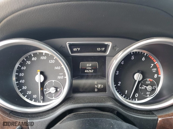 2016 Mercedes-Benz GL with VIN 4JGDF7DE8GA651536, listed as a Copart auction lot 45348043 with NaN miles. Bid and sale history available at carsss.com. Image 9.