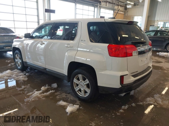 2016 GMC Terrain SLE with VIN 2GKALMEK1G6218046, listed as a IAAI auction lot 41204987 with 121,581 mi miles. Bid and sale history available at carsss.com. Image 3.