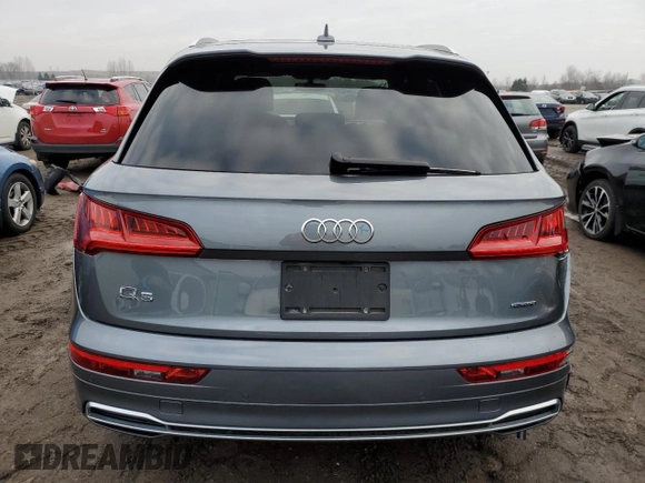 2019 Audi Q5 Prestige with VIN WA1FNAFY2K2106403, listed as a Copart auction lot 40071484 with 58,046 mi miles. Bid and sale history available at carsss.com. Image 6.
