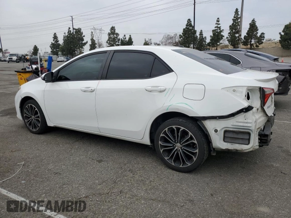 2016 Toyota Corolla L with VIN 5YFBURHEXGP530459, listed as a Copart auction lot 55314135 with 92,750 mi miles and Salvage Title. Bid and sale history available at DreamBid. Image 2.