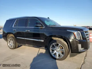 2019 Cadillac Escalade Premium Luxury with VIN 1GYS4CKJ6KR405289, listed as a Copart auction lot 88731195 with 75,265 mi miles and Salvage Title. Bid and sale history available at carsss.com. Image 4.