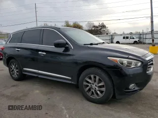2015 Infiniti QX60 with VIN 5N1AL0MM8FC518644, listed as a Copart auction lot 52894045 with 172,910 mi miles and Salvage Title. Bid and sale history available at carsss.com. Image 4.