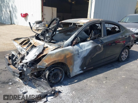 2015 Hyundai Accent GLS with VIN KMHCT4AE6FU907970, listed as a IAAI auction lot 40446072 with 1 mi miles. Bid and sale history available at carsss.com. Image 2.