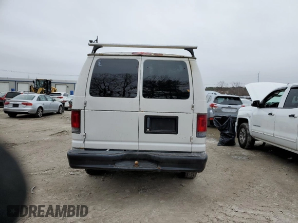 2005 Ford Econoline Cargo with VIN 1FTNE24W05HA67241, listed as a Copart auction lot 85980654 with Not Provided miles and Clean Title. Bid and sale history available at carsss.com. Image 6.
