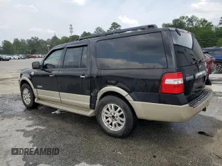 2008 Ford Expedition Max Eddie Bauer с VIN 1FMFK18538LA54747, выставлен на аукционе Copart как лот 56357445 с пробегом 154 630 миль миль и Списание • Salvage title. История ставок и продаж доступна на DreamBid. Изображение 2.