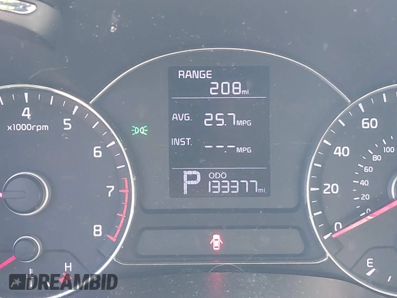 2014 Kia Forte LX with VIN KNAFK4A67E5245996, listed as a IAAI auction lot 41817051 with 133,377 mi miles. Bid and sale history available at carsss.com. Image 16.