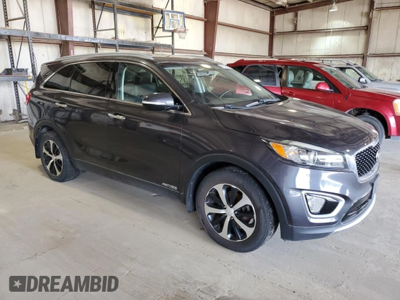 2016 Kia Sorento EX with VIN 5XYPHDA50GG017183, listed as a Copart auction lot 55647524 with 100,859 mi miles and Clean Title. Bid and sale history available at carsss.com. Image 4.