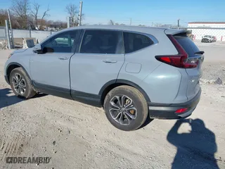 2021 Honda CR-V EX with VIN 2HKRW2H58MH657588, listed as a IAAI auction lot 40989607 with 24,397 mi miles. Bid and sale history available at carsss.com. Image 3.