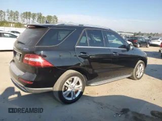 2013 Mercedes-Benz M 350 with VIN 4JGDA2EB8DA224584, listed as a Copart auction lot 46941295 with 112,648 mi miles and Clean Title. Bid and sale history available at DreamBid. Image 3.