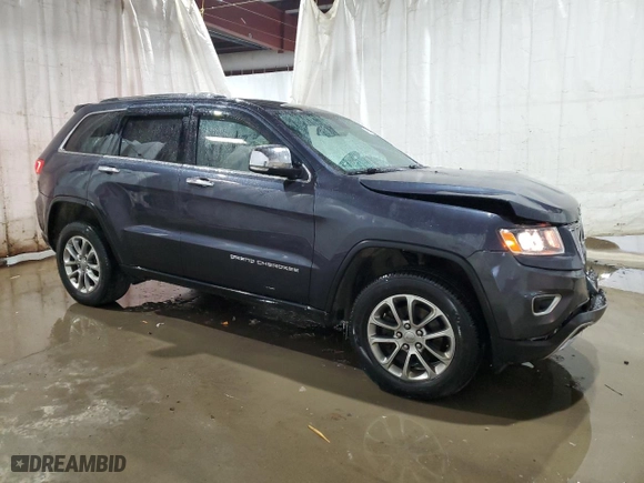 2015 Jeep Grand Cherokee Limited with VIN 1C4RJFBG0FC878052, listed as a Copart auction lot 52073705 with 197,883 mi miles and Salvage Title. Bid and sale history available at carsss.com. Image 4.