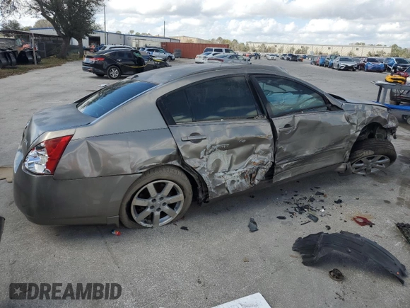 2006 Nissan Maxima 3.5 SE with VIN 1N4BA41E56C824581, listed as a Copart auction lot 44732605 with 185,036 mi miles and Salvage Title. Bid and sale history available at carsss.com. Image 3.