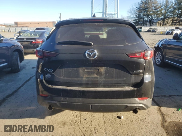 2022 Mazda CX-5 2.5 S Premium Package with VIN JM3KFBDM8N1544836, listed as a Copart auction lot 45573495 with 75,312 mi miles and Salvage Title. Bid and sale history available at carsss.com. Image 6.