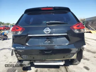 2017 Nissan Rogue S with VIN 5N1AT2MT3HC738151, listed as a Copart auction lot 53121165 with 81,021 mi miles and Salvage Title. Bid and sale history available at carsss.com. Image 6.