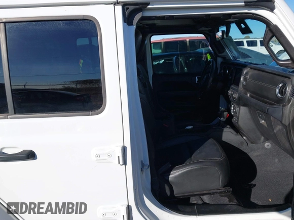 2019 Jeep Wrangler Unlimited Sahara с VIN 1C4HJXEN9KW509839, выставлен на аукционе IAAI как лот 41054085 с пробегом 78 850 миль миль и . История ставок и продаж доступна на DreamBid. Изображение 5.