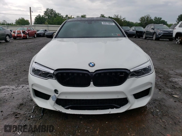 2019 BMW M5 Competition z VIN WBSJF0C54KB447781, wystawiony jako Copart lot #63513033 z przebiegiem 27 417 mil mil oraz Szkoda całkowita • Salvage title. Historia ofert i sprzedaży dostępna na DreamBid. Obrazek 5.