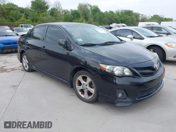 2012 Toyota Corolla L with VIN 5YFBU4EE9CP074214, listed as a IAAI auction lot 41921336 with 166,873 mi miles. Bid and sale history available at carsss.com. Image 1.
