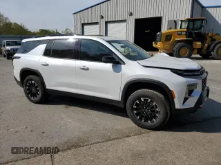 2024 Chevrolet Traverse AWD Z71 with VIN 1GNEVJKS3RJ221229, listed as a Copart auction lot 50611415 with 0 mi miles and Salvage Title. Bid and sale history available at carsss.com. Image 4.