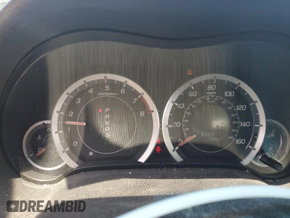 2010 Acura TSX with VIN JH4CU2F6XAC001583, listed as a Copart auction lot 61772095 with 219,817 mi miles and Salvage title. Bid and sale history available at DreamBid. Image 9.