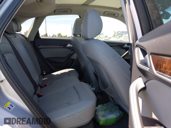 2016 Audi Q3 Premium Plus with VIN WA1EFCFS7GR006750, listed as a IAAI auction lot 42802175 with 96,248 mi miles and . Bid and sale history available at DreamBid. Image 8.