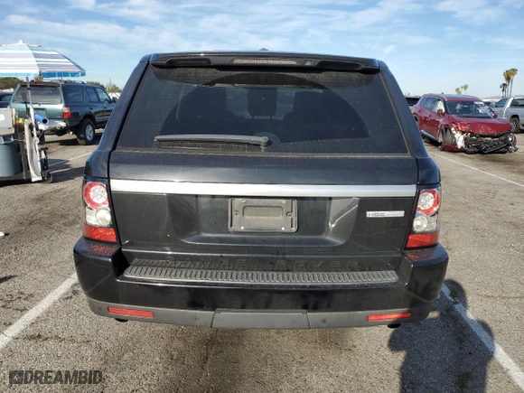 2012 Land Rover Range Rover Sport HSE LUX with VIN SALSK2D41CA745004, listed as a Copart auction lot 49613965 with 0 mi miles and Salvage Title. Bid and sale history available at carsss.com. Image 6.