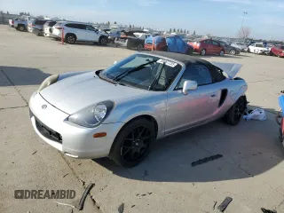 2002 Toyota MR2 z VIN JTDFR320620048426, wystawiony jako Copart lot #88367235 z przebiegiem 98 380 mil mil oraz Szkoda całkowita • Salvage title. Historia ofert i sprzedaży dostępna na DreamBid. Obrazek 1.