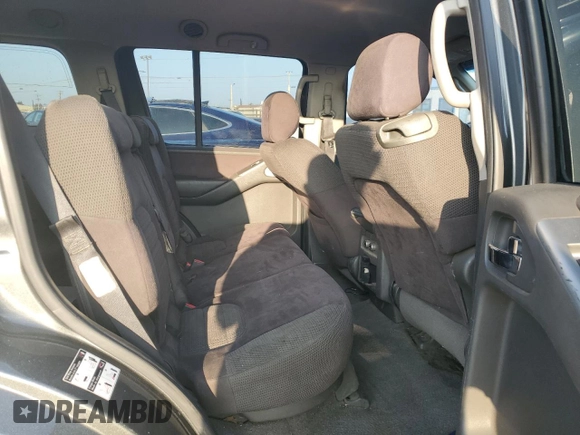 2007 Nissan Pathfinder SE with VIN 5N1AR18U37C614620, listed as a Copart auction lot 83915844 with Not provided miles and Salvage title. Bid and sale history available at DreamBid. Image 11.