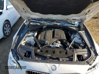 2014 BMW 5 Series 535i with VIN WBA5B1C58ED481559, listed as a Copart auction lot 51527985 with 121,887 mi miles and Salvage Title. Bid and sale history available at carsss.com. Image 12.