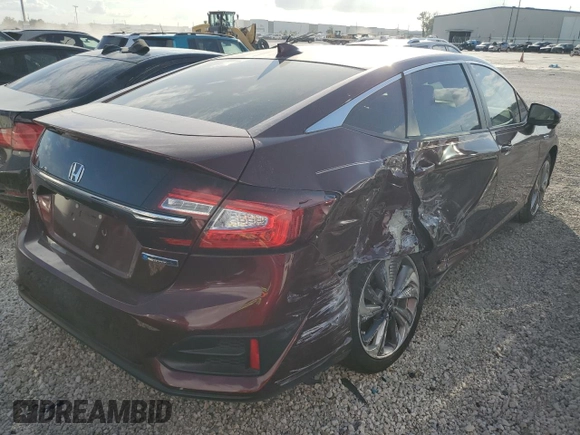 2018 Honda Clarity Plug-In Hybrid with VIN JHMZC5F13JC006501, listed as a Copart auction lot 77279634 with 54,243 mi miles and Non Repairable. Bid and sale history available at carsss.com. Image 3.