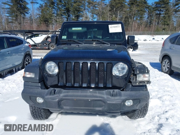 2018 Jeep Wrangler Unlimited Sport с VIN 1C4HJXDG5JW182891, выставлен на аукционе IAAI как лот 41580812 с пробегом 91 122 миль миль и . История ставок и продаж доступна на DreamBid. Изображение 13.