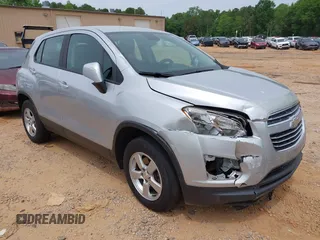 2016 Chevrolet Trax LS z VIN KL7CJNSB3GB759579, wystawiony jako IAAI lot #42212920 z przebiegiem 112 493 mil mil oraz . Historia ofert i sprzedaży dostępna na DreamBid. Obrazek 1.