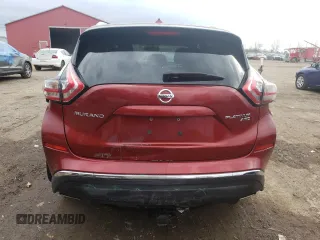 2015 Nissan Murano S with VIN 5N1AZ2MH2FN245928, listed as a Copart auction lot 46996224 with 213,150 mi miles and Clean title. Bid and sale history available at DreamBid. Image 6.