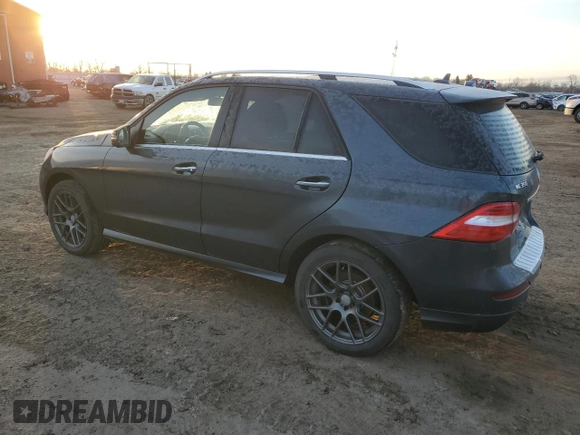 2014 Mercedes-Benz M 350 with VIN 4JGDA2EB4EA424086, listed as a Copart auction lot 48661845 with 131,818 mi miles and Salvage Title. Bid and sale history available at DreamBid. Image 2.