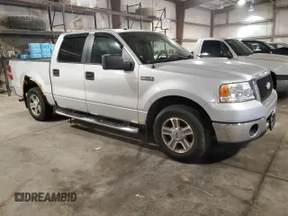 2008 Ford F-150 XLT with VIN 1FTPW12V28FB77007, listed as a Copart auction lot 63075875 with 193,461 mi miles and Clean title. Bid and sale history available at DreamBid. Image 4.