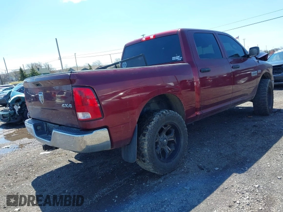 2017 Ram 1500 Express z VIN 1C6RR7KT0HS534278, wystawiony jako IAAI lot #42086941 z przebiegiem 132 986 mil mil oraz . Historia ofert i sprzedaży dostępna na DreamBid. Obrazek 4.