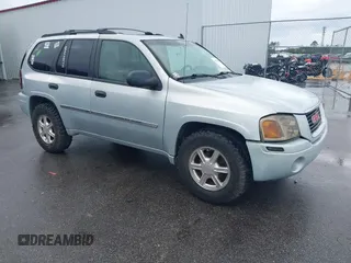 2008 GMC Envoy SLE2 with VIN 1GKDS13S882121345, listed as a IAAI auction lot 41716540 with 195,963 mi miles. Bid and sale history available at carsss.com. Image 1.