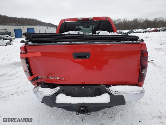 2008 Chevrolet Colorado LT w/1LT with VIN 1GCDT13E788161268, listed as a Copart auction lot 84145704 with 130,726 mi miles and Salvage Title. Bid and sale history available at carsss.com. Image 6.
