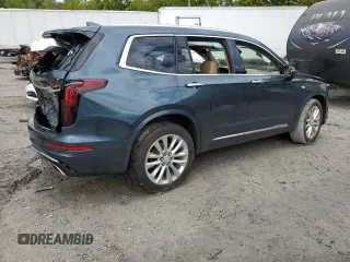 2020 Cadillac XT6 AWD Premium Luxury with VIN 1GYKPFRS1LZ148342, listed as a Copart auction lot 73495264 with 100,702 mi miles and Salvage Title. Bid and sale history available at carsss.com. Image 3.