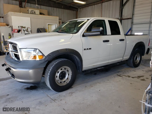 2009 Dodge Ram 1500 SLT with VIN 1D3HV18P99S819772, listed as a Copart auction lot 47148484 with 121,965 mi miles and Salvage Title. Bid and sale history available at carsss.com. Image 1.