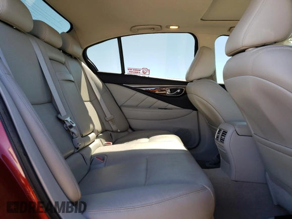 2014 Infiniti Q50 Premium with VIN JN1BV7AP8EM676682, listed as a Copart auction lot 47731195 with 78,902 mi miles and Salvage Title. Bid and sale history available at carsss.com. Image 10.