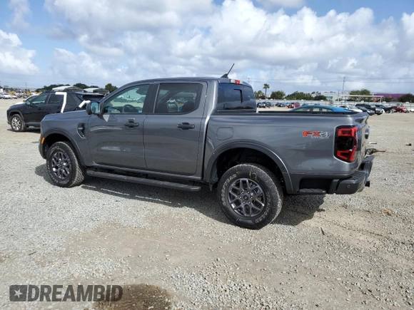 2024 Ford Ranger XLT with VIN 1FTER4HHXRLE73722, listed as a Copart auction lot 51319495 with 130 mi miles and Salvage title. Bid and sale history available at DreamBid. Image 2.
