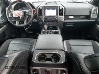 2019 Ford F-150 Raptor with VIN 1FTFW1RG0KFC64432, listed as a Copart auction lot 48307085 with 51,780 mi miles and Salvage Title. Bid and sale history available at carsss.com. Image 8.