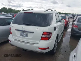 2011 Mercedes-Benz M 350 with VIN 4JGBB5GB5BA627082, listed as a IAAI auction lot 42036823 with 164,098 mi miles and . Bid and sale history available at DreamBid. Image 4.