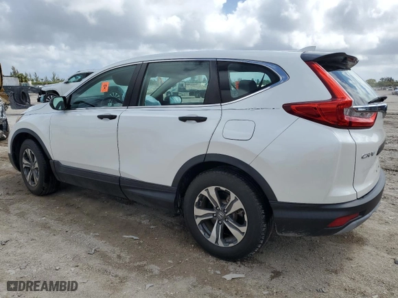 2019 Honda CR-V LX with VIN 2HKRW5H3XKH411672, listed as a Copart auction lot 51619395 with 43,629 mi miles and Salvage Title. Bid and sale history available at carsss.com. Image 2.