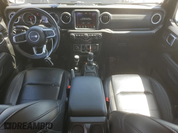 2023 Jeep Wrangler Sahara with VIN 1C4JJXP61PW512975, listed as a Copart auction lot 59392075 with 26,954 mi miles and Salvage title. Bid and sale history available at DreamBid. Image 8.