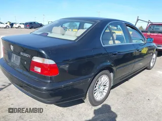2003 BMW 5 Series 530iA with VIN WBADT63493CK37063, listed as a IAAI auction lot 41637589 with 179,191 mi miles. Bid and sale history available at carsss.com. Image 4.