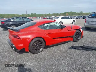 2024 Toyota Supra 3.0 with VIN WZ1DB0G09RW063546, listed as a IAAI auction lot 42102760 with 4,854 mi miles and . Bid and sale history available at DreamBid. Image 4.