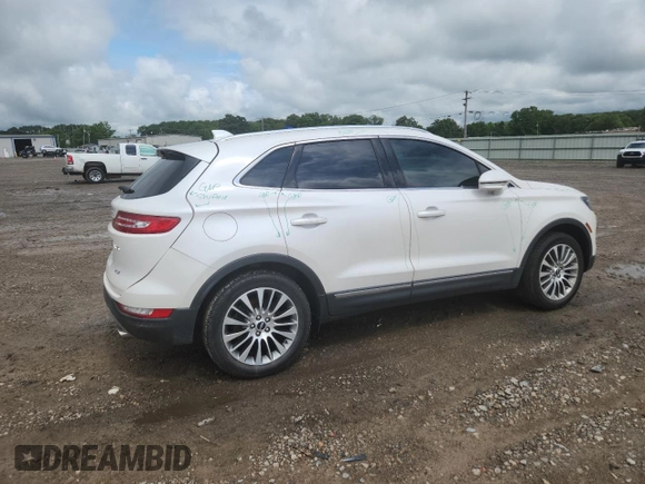 2018 Lincoln MKC Reserve with VIN 5LMCJ3C98JUL12561, listed as a Copart auction lot 58420665 with 66,790 mi miles and Salvage title. Bid and sale history available at DreamBid. Image 3.