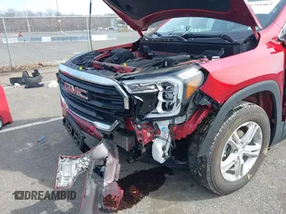 2023 GMC Terrain SLE with VIN 3GKALTEG0PL207699, listed as a IAAI auction lot 41791865 with 13,566 mi miles. Bid and sale history available at carsss.com. Image 6.