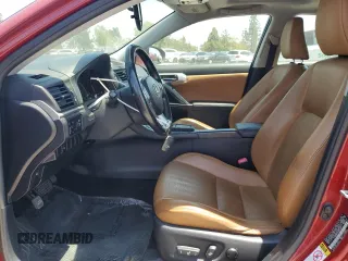 2012 Lexus CT 200h with VIN JTHKD5BH9C2095291, listed as a Copart auction lot 62746025 with 237,020 mi miles and Salvage title. Bid and sale history available at DreamBid. Image 7.